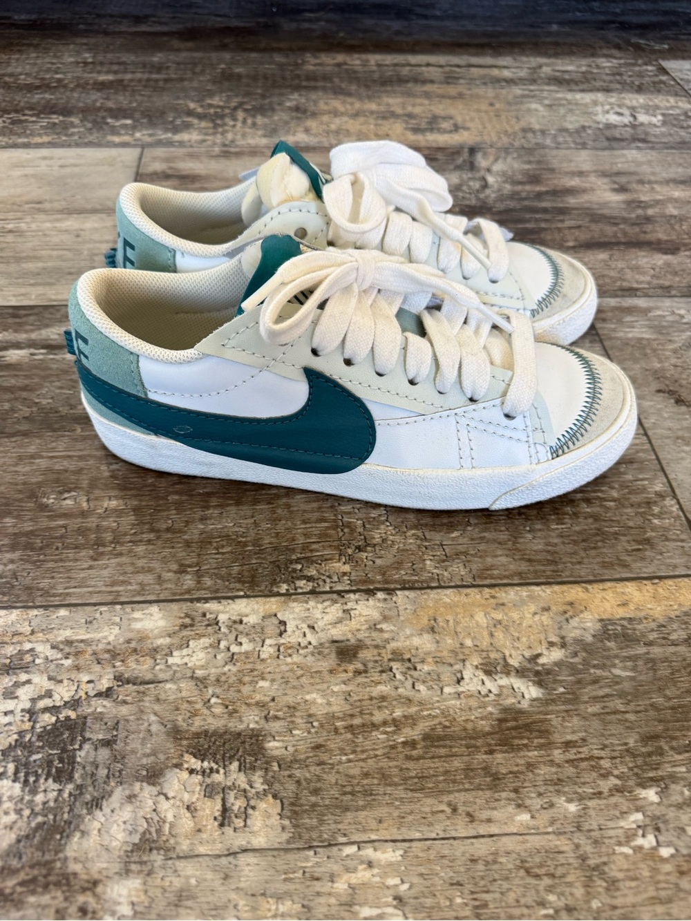 Nike Blazer Low '77 Jumbo 'Summit White Geode Teal' sneakers